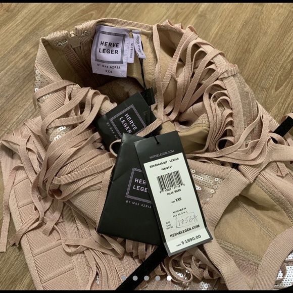 HERVE LEGER DRESS FINAL PRICE - Picture 4 of 4